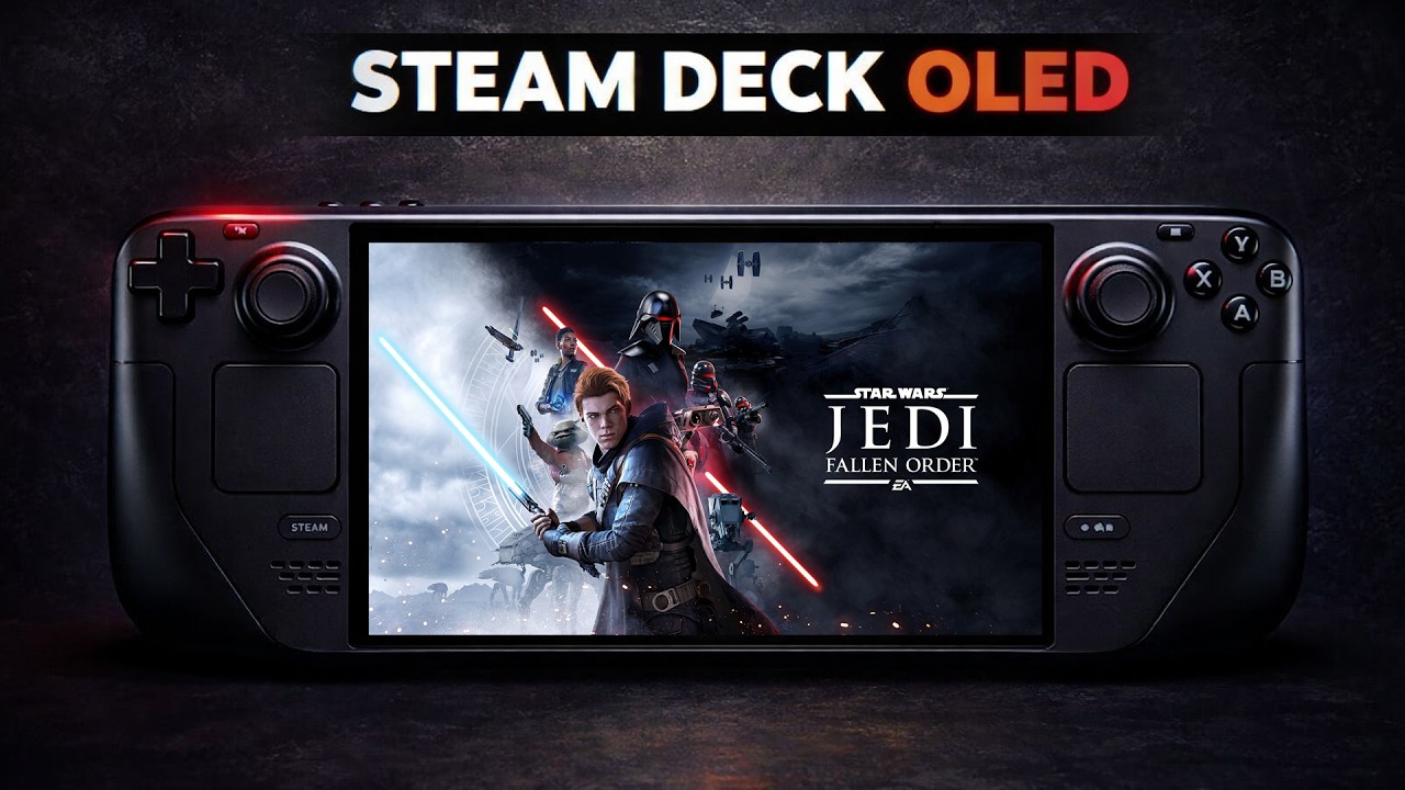 Star Wars Jedi: Fallen Order | Steam Deck OLED Gameplay - YouTube
