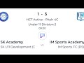 IM Sports FC (D5) vs. SK Development (D5) score 3:1 💪🏽 and IM Sports (D4) vs. CFS Developm. CTZ 4:1 