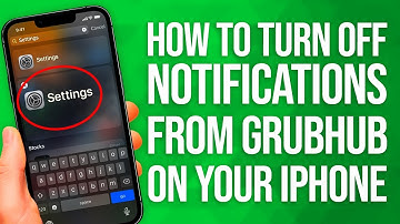 How To Turn Off Notifications From Grubhub On Your iPhone: Enjoy Peace Without Pop-Ups!