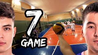 Volleyball first person from two cameras | Championship | «Dream Team» VS «Naumen» | Seventh game by Егор Пупынин 78,919 views 5 months ago 1 hour, 5 minutes