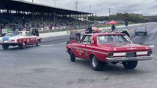 Nostalgia Fall Classic Muscle Car Drag Racing Part 1