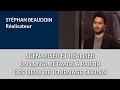 Scnariser et raliser un longmtrage   entrevue avec stphan beaudoin extrait