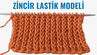 Chain Tire Knitting Pattern Making for Different Tire Lovers in Knitting/TWO SKEWERS KNITTING MODELS