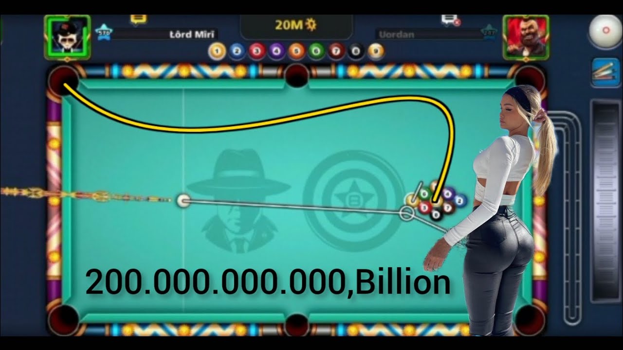 1 Shot + Win On Miami Ring Table To 20Million Coins 🥶 🤯 ( 8 Ball Pool )