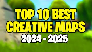 Top 10 BEST Fortnite Creative Maps To PLAY With FRIENDS (2024 - 2025)