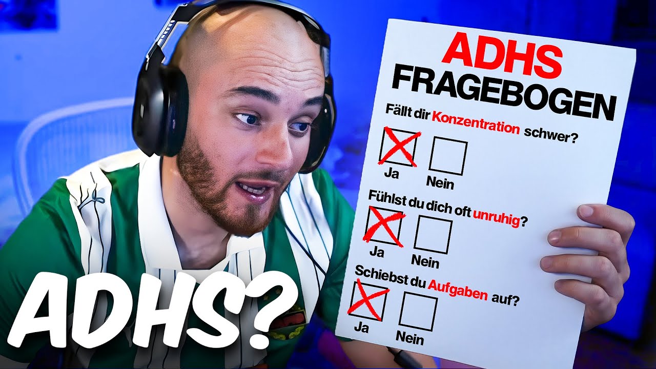 marli macht den ADHS Fragebogen