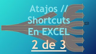 90 Atajos y/o accesos rapidos en el teclado para Excel!!  2 de 3.  Shortcuts excel español screenshot 3