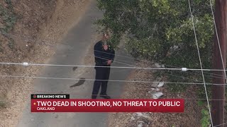 Oakland shooting leaves 2 dead, no threat to public