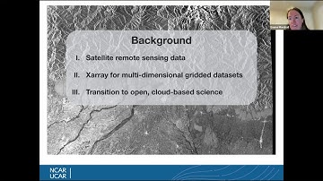Jupyter book tutorials demonstrating xarray-based workflows for cloud-hosted remote sensing data