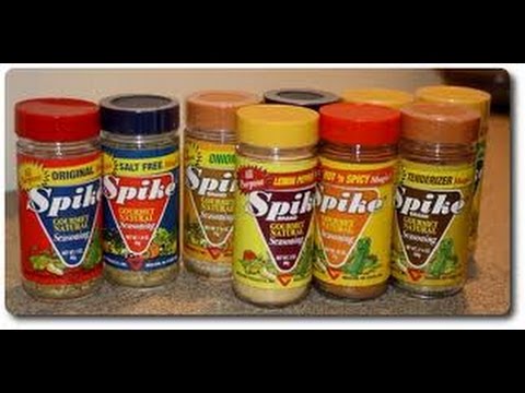 Best Season All = Spike Gourmet Seasoning 