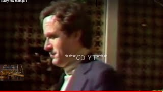 Ted Bundy police escort in Florida (Raw footage)