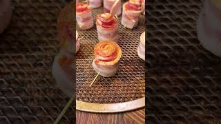 Candied Bacon Roses