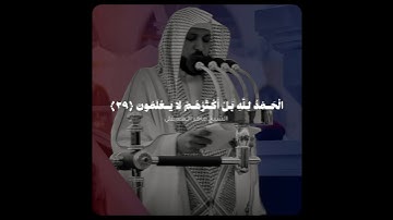 إنك ميت وإنهم ميتون..| تلاوة هادئة وبديعة ومؤثرة! - للشيخ ماهر المعيقلي 🤍🎧..