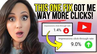 Youre Losing 73% of YouTube Clicks (Because of This Simple Mistake)
Get personalized guidance on how to grow your YouTube channel in the YouTube Bootcamp! Add your name to the waitlist here: https://erikavieira.net/bootcamp-waitlist/
▪️▪️▪️▪️▪️
👩🏻🎓Learning resources from me!
✨ Join my LIVE Masterclass happening soon!
erikavieira.net/masterclass
👉🏻 Join the bootcamp waitlist if you want personalized coaching and feedback on your channel!
erikavieira.net/Bootcamp
▪️▪️▪️▪️▪️
Struggling to get views on your YouTube videos despite great content? Your thumbnails and titles could be the problem. In this video, I reveal the exact clarity formula used by top creators to increase clickthrough rates by over 300%, backed by psychology and real-world examples that show why confusion kills clicks, and how to fix it fast!
▪️▪️▪️▪️▪️
👀 Here are some other videos you might enjoy
• The Easy Psychological Trick to get more YouTube Views (try it NOW!) https://youtu.be/mQMNcCtw6XE?si=wbSjuB4_P9nMXgCu
• EASY Hack To Skyrocket Your Small Youtube Channel In 2025 – Guaranteed Success! https://youtu.be/KqPygMzY3Yg?si=PzBennvhx4ZHBuLy
• 5 NEW Ways to 10x Your YouTube Income in ONE week! https://youtu.be/NhCcnU_giF4?si=N_19uNizuXxgTIiN
• Give me 20 minutes and I’ll give you the BEST YouTube advice you’ve NEVER heard. https://youtu.be/F_jYjMyv0C4?si=HWaJ6sJZ9NcT0kE6
1:22 - Why people aren’t clicking your videos
2:59 - The 3 Part Clarity Formula
6:51 - The inversion process
8:33 - Transform your channel in 4 steps!
8:58 - Step #1
9:14 - Step #2
10:35 - Step #3
12:24 - Step #4
15:37 - Recap: stop sacrificing clarity for creativity!
16:27 - the Perpetual Profit Pipeline
▪️▪️▪️▪️▪️
👩🏻 Who is Erika Vieira?
My name is Erika Vieira I am a YouTube channel producer, strategist and coach for 8+ years. I have produced dozens of YouTube channels and coached over 1,500 female entrepreneurs and creatives. My mission is to help high achieving women grow a YouTube following to leverage for more impact, income and influence.
Follow me on Instagram:
https://www.instagram.com/youryoutubecoach/
▪️▪️▪️▪️▪️
More things youll want to check out!
🆓 FREE 32 Page YouTube Video Ideas Ebook!
https://masterclass.erikavieira.net/first1000
💫 Struggling with camera confidence as a creator? Get my Capture Your Confidence Course:
http://erikavieira.net/confidence
✨ Grab my my Audience Attraction System mini course here:
https://erikavieira.net/yaas
🎥 YOUTUBE BOOTCAMP FOR WOMEN:
Are you looking for support, coaching, community and proven systems that will help you achieve your YouTube goals? Join a unique, comprehensive YouTube growth bootcamp that will help you 10x your growth on YouTube and bring you the financial and creative freedom you want.
Add your name to the waitlist HERE 👉🏻 http://erikavieira.net/bootcamp-waitlist/
👩💼 1:1 YOUTUBE COACHING:
Are you wanting to go full time on YouTube within 3 months or are already full time and are wanting to invest in 1:1 coaching for your YouTube channel for rapid growth?
Apply HERE to be considered 👉🏻 erikavieira.net/coaching
👩💻 Are you a business looking for strategic channel management? Please email my team at support@erikavieira.net with Strategic Channel Management in the Subject.
▪️▪️▪️▪️▪️
💻 YOUTUBE OPTIMIZATION PLUG-IN I RECOMMEND
🤩 TubeBuddy
Use the code ErikasBuddy to get 20% off
https://www.tubebuddy.com/Beautyandthevlog
👩🏻🏫 Course Creation Platform I use and recommend:
https://app.kajabi.com/r/oFsCzB2V/t/4ir2vpn9
*Links included are affiliate links🙂
🎙️ MY RECOMMENDED YOUTUBE/PODCASTING EQUIPMENT
Check out my Amazon storefront👇🏼
https://amzn.to/453cfkr
*Links included are affiliate links 🙂
*Erika Vieira is a participant in the Amazon Services LLC Associates Program, an affiliate advertising program designed to provide a means for sites to earn advertising fees by advertising and linking to www.amazon.com.
**Disclaimers: all opinions are my own, sponsors are acknowledged. Links in the description are typically affiliate links that let you help support the podcast and channel at no extra cost.
🎵Music Credit:
Ascension by Scott Buckley - released under CC-BY 4.0. www.scottbuckley.com.au
Simplicity by Scott Buckley - released under CC-BY 4.0. www.scottbuckley.com.au Youre Losing 73% of YouTube Clicks (Because of This Simple Mistake)