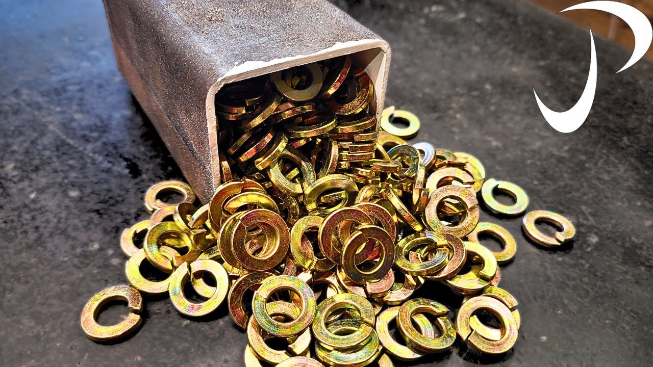 Making A Knife From Lock Washers