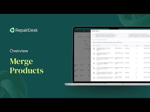 How to Merge Products in RepairDesk