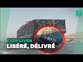 L'Ever Given, qui avait bloqué le Canal de Suez, a enfin levé l'ancre