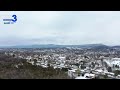 Air3 plays in the snow at Hillandale Park in Harrisonburg