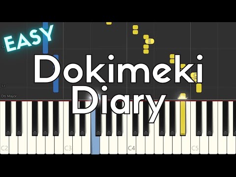Dokimeki Diary (ドキメキダイアリー) - Pokémon (ポケットモンスター) | EASY Anime Piano Tutorial