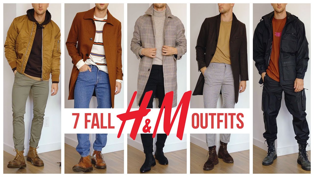 7 Casual & Smart Fall H&M Outfits, Men's Fashion