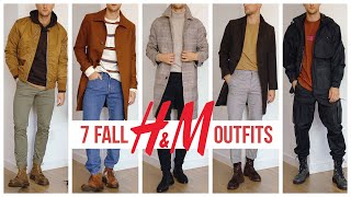 7 Casual & Smart Fall H&M Outfits | Men’s Fashion | Autumn Outfit Inspiration