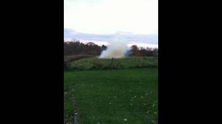 3lbs of exploding target, one AR-15