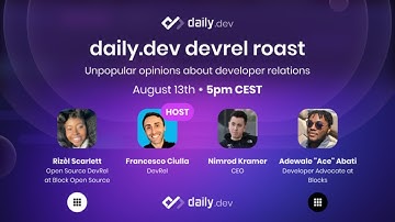 daily.dev Roasting DevRel #7