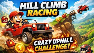 🔥 Impossible Hill Challenge LIVE | Hill Climb Racing Gameplay screenshot 2