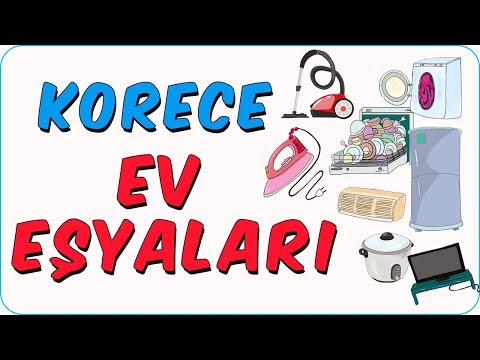 Korece Ev Eşyaları