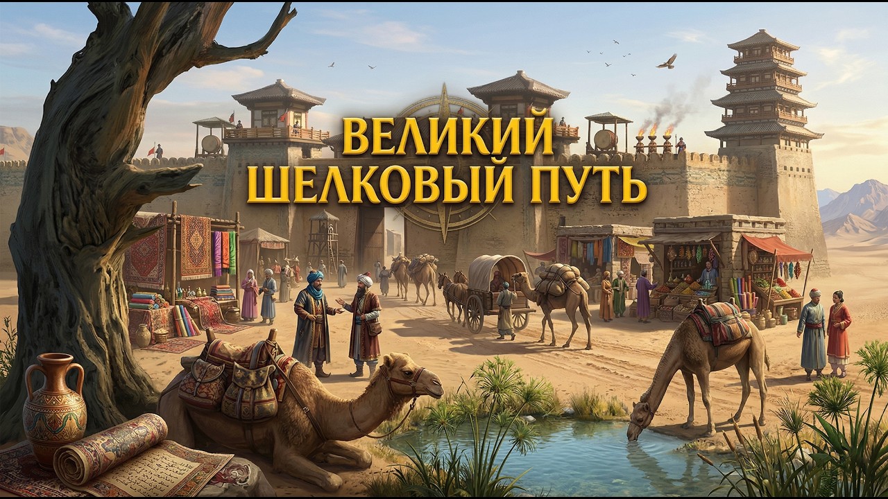 ВЕЛИКИЙ ШЁЛКОВЫЙ ПУТЬ: как Китай, Рим и монголы СОЕДИНИЛИ мир