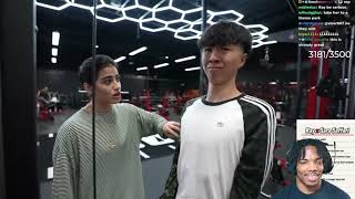 JYLUN REACTS TO RAY WORKING OUT W/ SARA SAFFARI