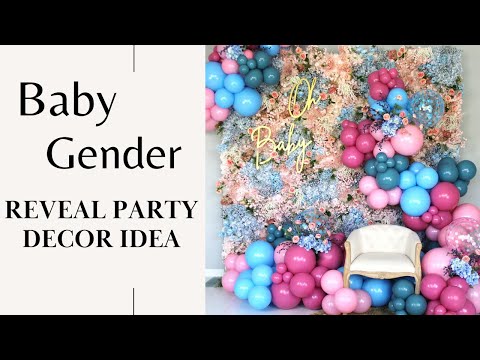  Gender Reveal Decorations Include What Will Baby Be