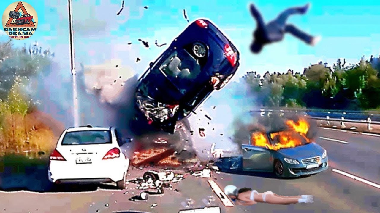 55 SHOCKING Car Crashes Moments — Idiots in Cars Face Instant Karma ...