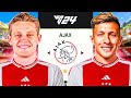 I Rebuilt Ajax With Their Former Players In FC 24!