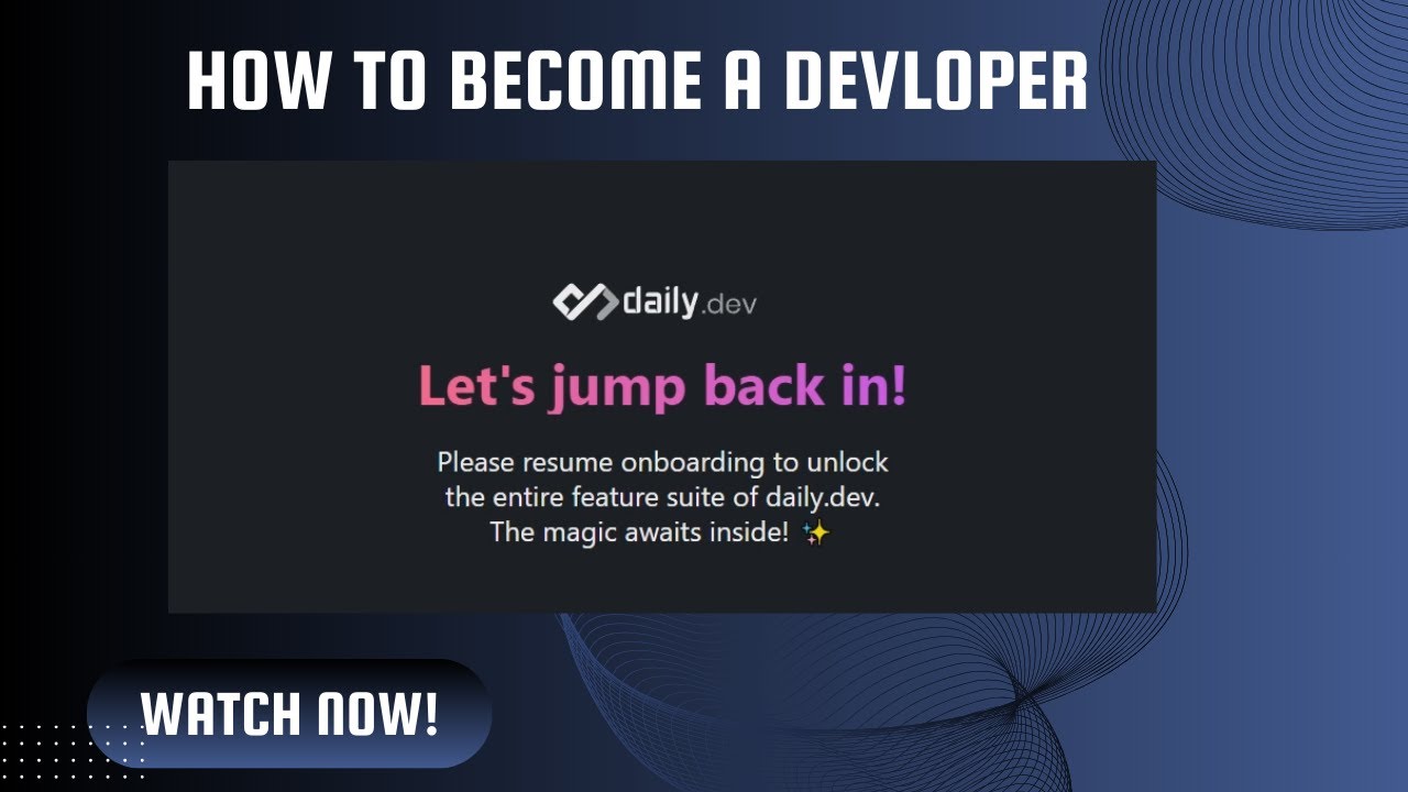 daily.dev | The homepage developers deserve #developers #youtube #update #news #jobs #learning
