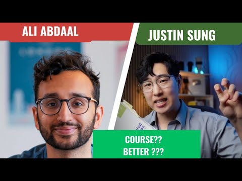 I have completed Ali abdaal and Justin Sung course know which is better?