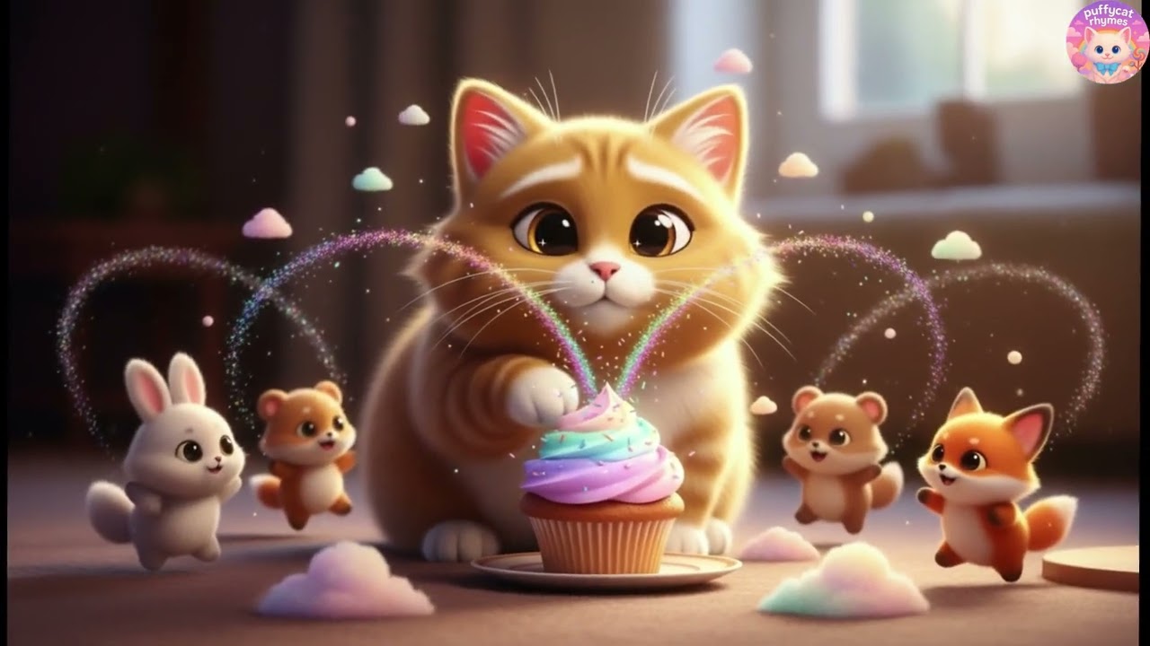 🐾🔍Puffy Cat: Big Footprints! Follow the Tracks, Mystery Discovery & Nature Explorer Rhymes for Kids!