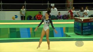 McGREGOR Courtney (NZL) - 2016 Olympic Test Event, Rio (BRA) - Qualifications Floor Exercise screenshot 4