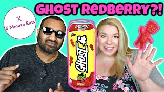 Ghost Energy Drink Sour Patch Kids Redberry Review