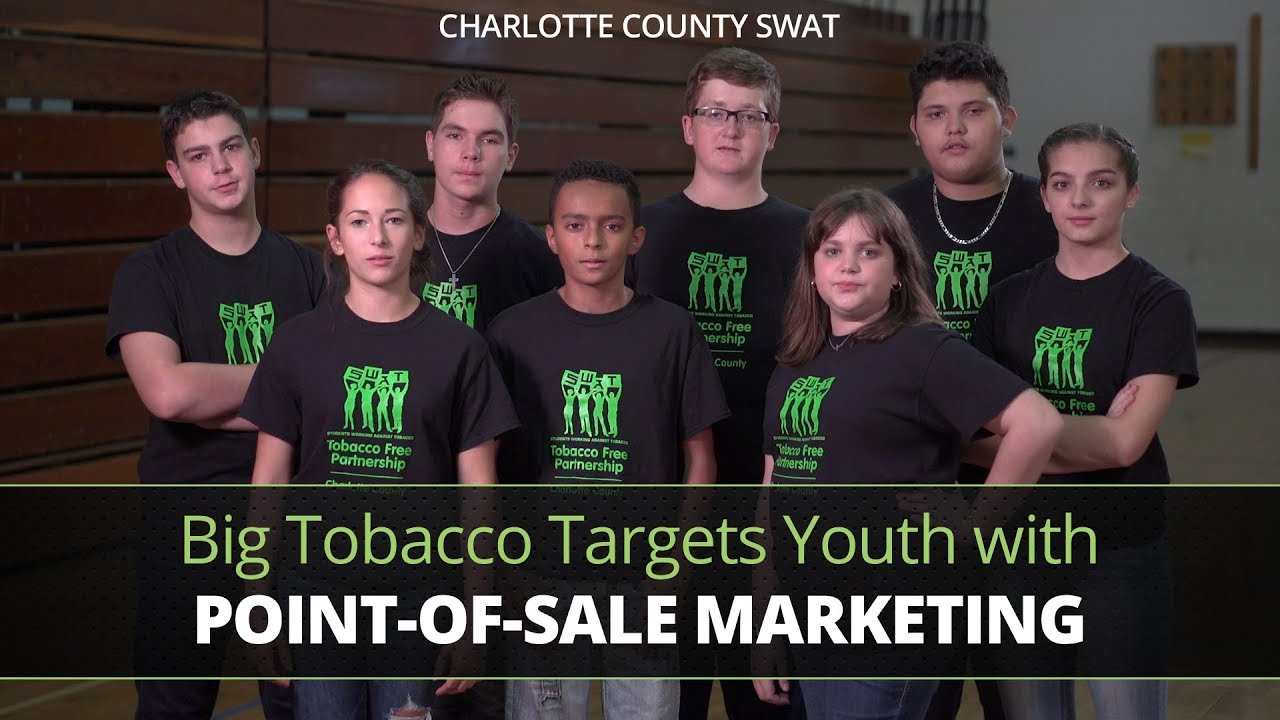 PointofSale Tobacco Marketing Targets Youth (Charlotte County SWAT