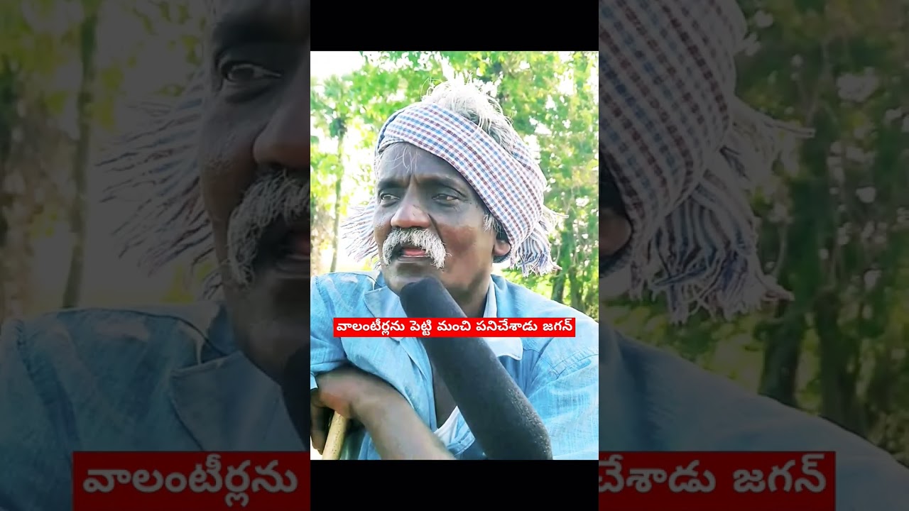 volunteers are good in ap|| old man praises volunteers||shorts