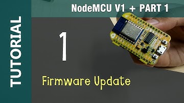 ESP8266 NodeMCU V1 WiFi IOT Module Flashing Firmware Update using NodeMCU Flasher Tutorial 1