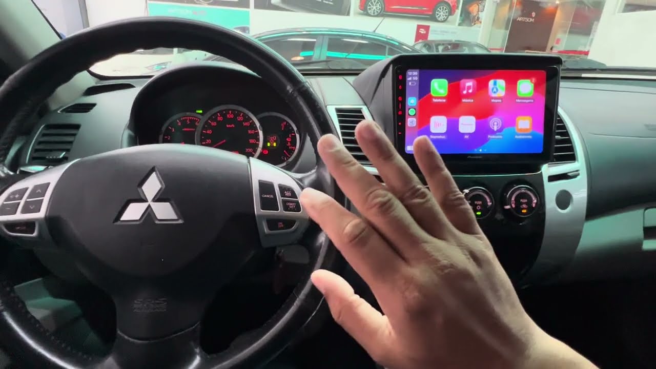 Pajero Dakar 2011 - Central Pioneer 9" Linha 2025 - CarPlay e Android Auto sem fio - ArtsomAuto