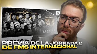 RODRIGO QUESADA REALIZA LA PREVIA DE LA J2 DE FMS INTERNACIONAL