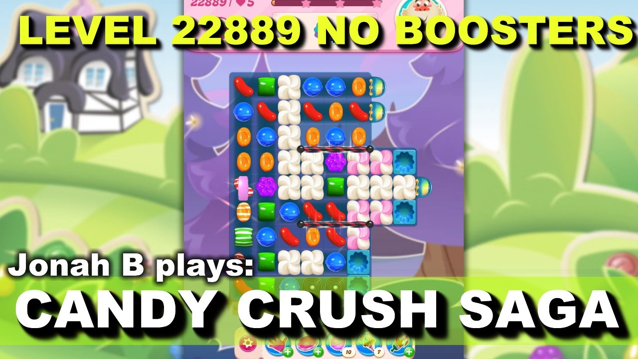 Candy Crush Saga Level 22889 No Boosters - YouTube