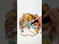 Building a lively ancient market with stickers #stickers #sticker #diy #asmr