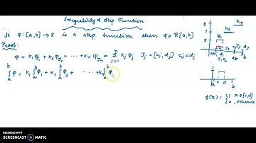 Integrability of step function