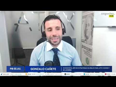 Negocios TV - PIB y EE.UU y su impacto en las Bolsas y el Oro.
