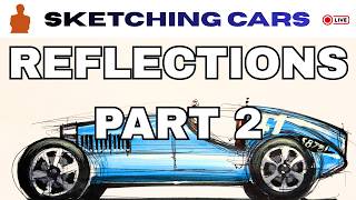 CAR REFLECTIONS PART 2! (Design Students)