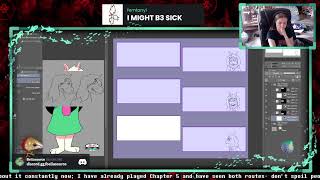 Drawing some DELTARUNE!!! (no spoilers here)